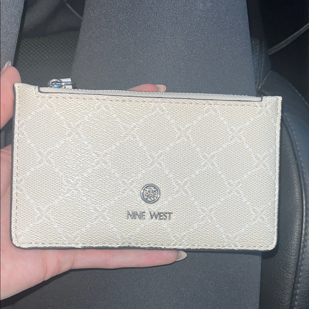 Nine West Ivory Patterned Wallet